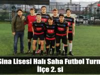 İbn-i Sina Lisesi Halı Saha Futbol Futbol Turnuvası İlçe 2. si