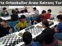 Kavak'ta Ortaokullar Arası Satranç Turnuvası