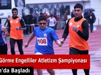 Türkiye Görme Engelliler Atletizm Şampiyonası Samsun'da başladı