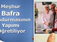 Meşhur Bafra Dondurmasının Yapımı Öğretiliyor