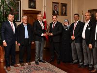 Gazi ve şehit yakınlarından Mustafa Demir'e ziyaret