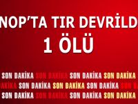 Sinop'ta Tır Devrildi: 1 ölü