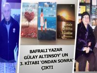 BAFRALI YAZAR GÜLAY ALTINSOY' UN 3. KİTABI ONDAN SONRA ÇIKTI