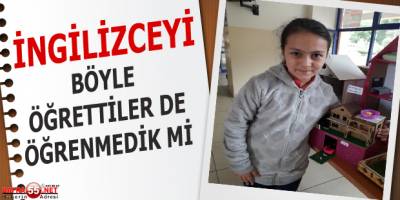 MUSTAFA KEMAL İLKOKULU'NDA  EĞLENCELİ İNGİLİZCE