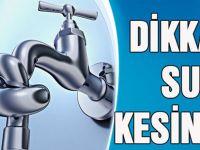 Bafra'da Su Kesintisi