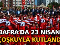 Bafra'da 23 Nisan Coşkuyla Kutlandı