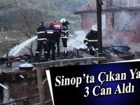 Sinop'ta Ev Yangını: 3 Ölü