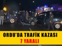 Orduda Feci Kaza 7 Yaralı