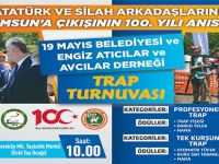 19 Mayıs Belediyesi 100.Yıl Etkinliklerine Trap Atışları Turnuvası İle Başlıyor