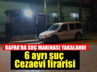 Bafra'da Suç Makinası Yakanladı