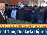 Bafra'da Balkondan Düşerek Hayatını Kaybeden Cemal Tunç Dualarla Uğurlandı