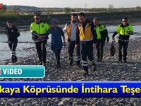 Çetinkaya Köprüsünde İntihara Teşebbüs