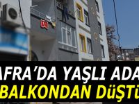 Bafra'da Yaşlı Adam Balkondan Düştü