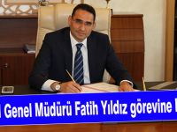 SASKİ Genel Müdürü Fatih Yıldız görevine başladı