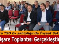 Bafra TSO Ev sahipliğinde İnşaat Sektörü İstişare Toplantısı Gerçekleştirildi