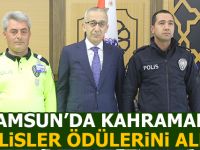 Samsun'da Kahraman Polisler Ödüllerini Aldı