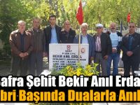 Bafra Şehit Bekir Anıl Erdal Kabri Başında Dualarla Anıldı