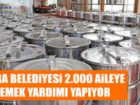 BAFRA BELEDİYESİ 2.000 AİLEYE YEMEK YARDIMI YAPIYOR