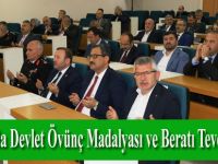Samsun'da Devlet Övünç Madalyası ve Beratı Tevcih Töreni