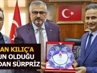 BAŞKAN KILIÇ’A MEZUN OLDUĞU OKULDAN SÜRPRİZ