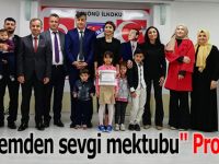 "Ailemden sevgi mektubu" Projesi