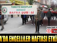 Bafra'da Engelliler Haftası Etkinliği