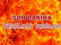 Bafra'da Yangın