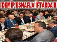Başkan Mustafa Demir, esnafla iftar sofrasında buluştu