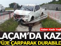 Alaçam Yolunda Trafik Kazası