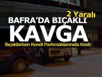 Bafra’da Bıçaklı Kavga; 2 Yaralı