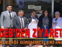 Bafra TSO ve Samsun KOSGEB’den Girişimcilere Ziyaret