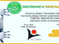 Bafra Mesleki Ve Teknik Anadolu Lisesinden "Robotik Kodlama" Temalı Bilim Fuarı