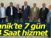 Canik’te 7 gün 24 Saat hizmet
