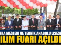 Bafra Mesleki ve Teknik Anadolu Lisesi Bilim Fuarı Açıldı