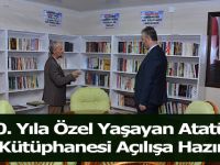 100. Yıla Özel Yaşayan Atatürk Kütüphanesi Açılışa Hazır.