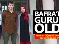 Bafralı Öğrenci Uluslararası Yarışmada İlk 3’E Girdi
