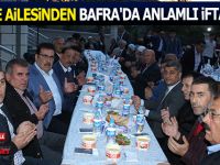 METE AİLESİNDEN BAFRA'DA ANLAMLI iFTAR