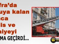 Bafra'da Uyuyakalan Amca Ekipleri Ayağa Kaldırdı
