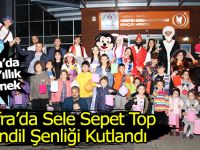 Bafra’da Sele Sepet Top Kandil Şenliği Kutlandı