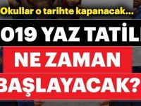 Okullar Ne zaman Tatil Olacak ?