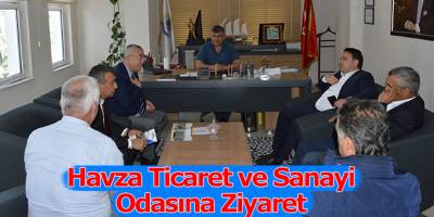 Havza Ticaret ve Sanayi Odasına Ziyaret