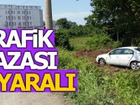 Samsun'da Trafik kazası 1 yaralı