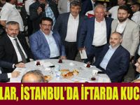 BAFRALILAR, İSTANBUL’DA İFTARDA KUCAKLAŞTI