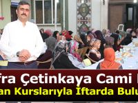Bafra Çetinkaya Cami Kız Kuran Kurslarıyla İftarda Buluştu