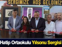 İmam Hatip Ortaokulu Yılsonu Sergisi Açıldı