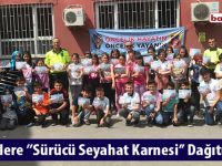 Öğrencilere ’’Sürücü Seyahat Karnesi’’ Dağıtıldı
