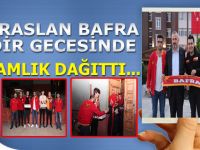 UltrAslan Kadir gecesinde İkramlık Dağıttı