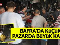 Bafra'da Küçük Pazarda Büyük Kavga