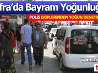 Bafra'da Bayram yoğunluğu