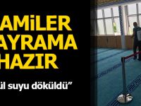 Camiler Bayrama Hazırlandı